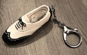 tap shoe keychain